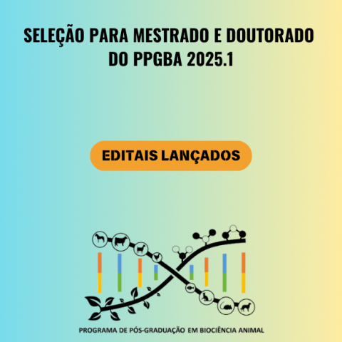 Editais de seleção para Mestrado e Doutorado - 2025.1