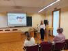 Apresentação da Professora Maria Madalena na Universidade de Coimbra.