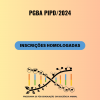 Homologação das inscrições para o Edital PGBA PIPD/2024